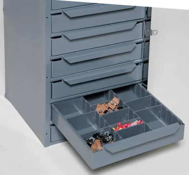 Alt view image 6 of 7 - DURHAM MFG 611-95 Storage Cabinet, 24 1/2 in H, 12 5/8 in W, 12 1/8 in D, 9