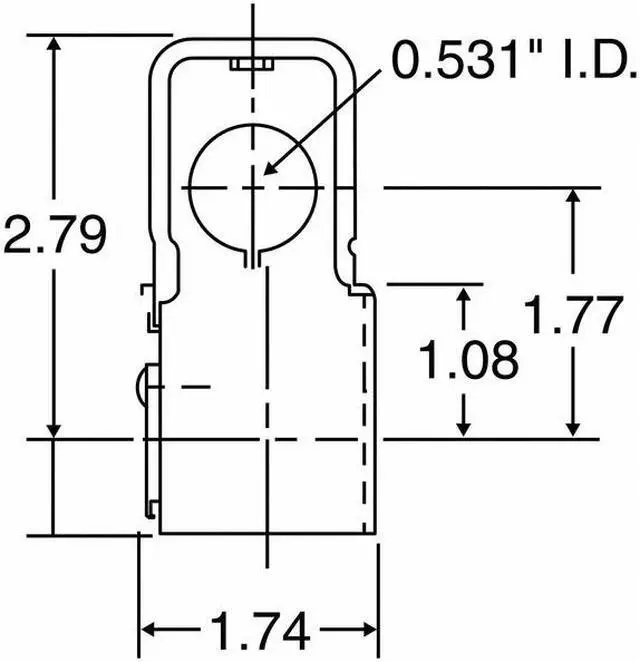 Alt view image 4 of 4 - DAYTON 011208 Solenoid Valve Coil,120VAC,60/50 Hz
