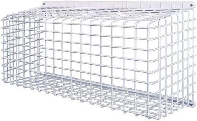 Alt view image 9 of 11 - Safety Technology International Wire Guard,Steel,White,24 1/2,Emrg Sign STI 9649