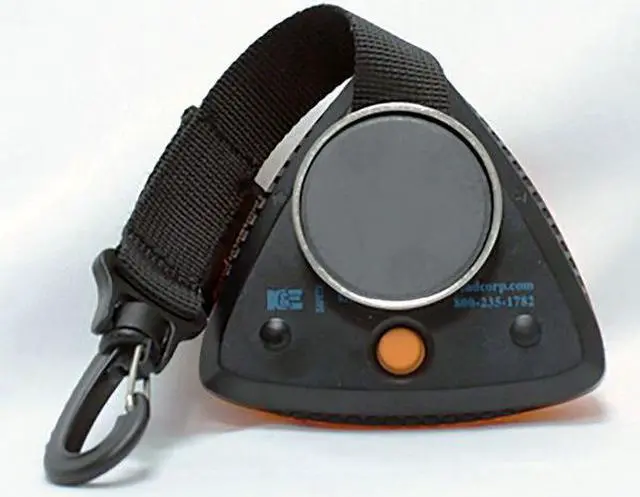 Alt view image 5 of 5 - K&E SAFETY M25-A Warning Light,Amber,LED,2 AA Batteries