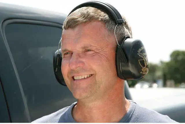 Alt view image 5 of 6 - Tasco 29dB Over-the-Head Ear Muffs, Black   2950