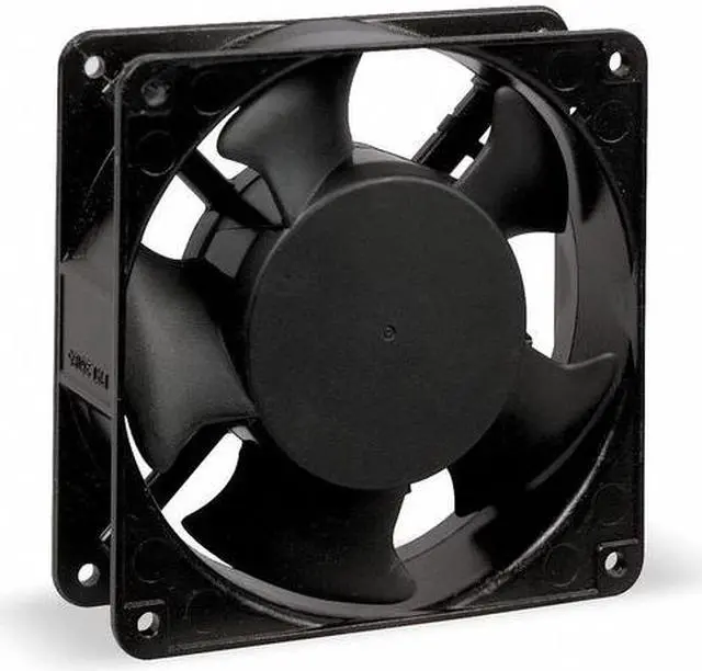 Alt view image 3 of 3 - Axial Fan, 230VAC, 4-11/16In H, 4-11/16In W