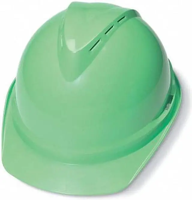 Alt view image 9 of 9 - MSA SAFETY 10061512 V-Gard Slotted Cap, HDPE, Fas-Trac III Suspension, Type I,