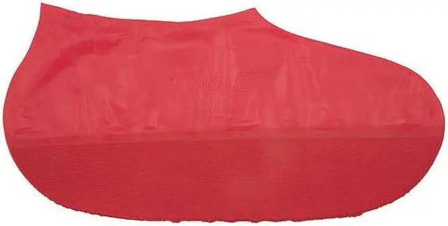 Alt view image 3 of 3 - TINGLEY 6332 Disposable Shoe Cover, Natural Rubber Latex, Red, ,15