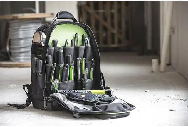 Alt view image 8 of 11 - Greenlee 0158-26 Professional Tool Backpack