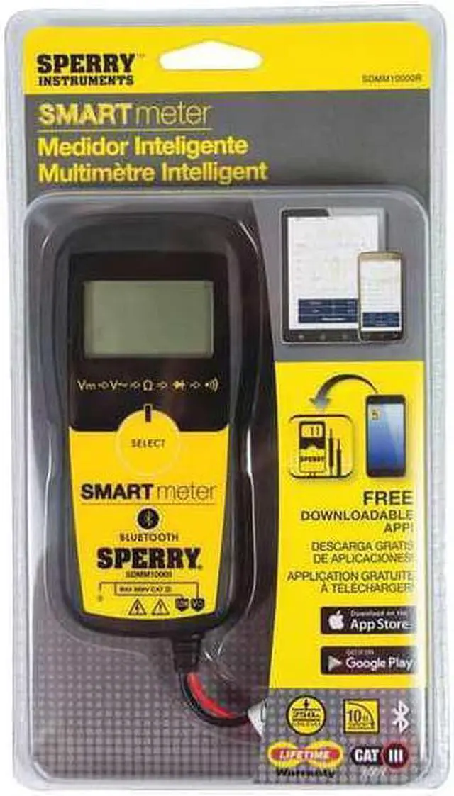 Alt view image 3 of 3 - Multimeter Smart By Sperry Instruments