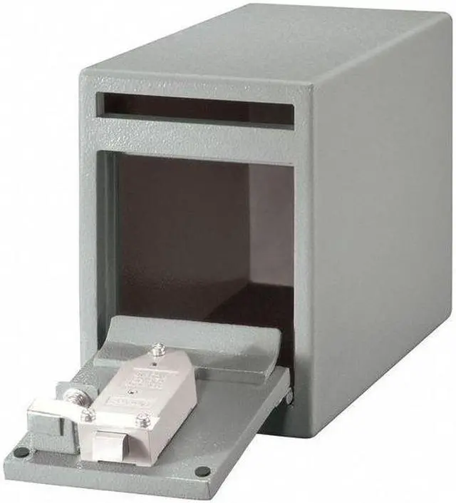 Alt view image 6 of 6 - Drop Slot Safe, .25 Cu. Ft., Dual Key Lock