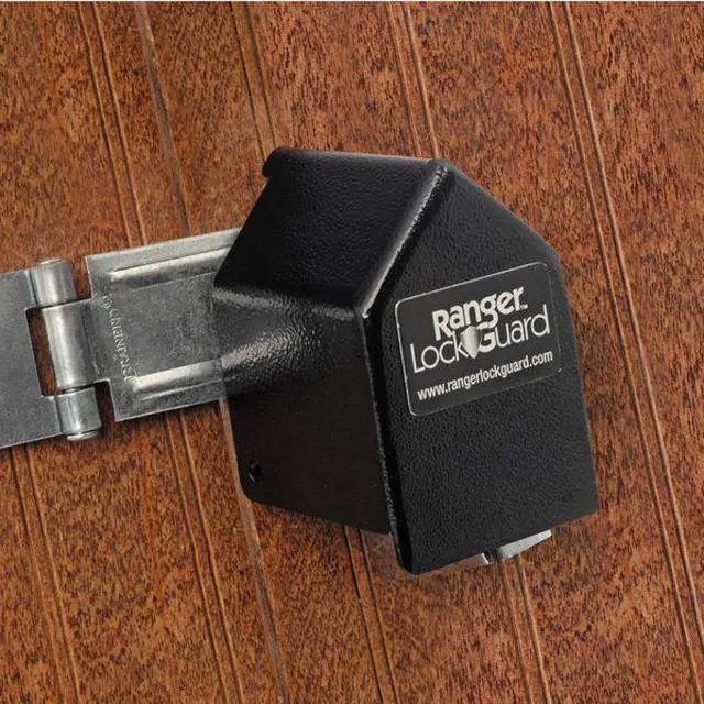 Alt view image 4 of 9 - Ranger Lock RGST-00 Standard Lock Guard protects 1 inch locks from being cut