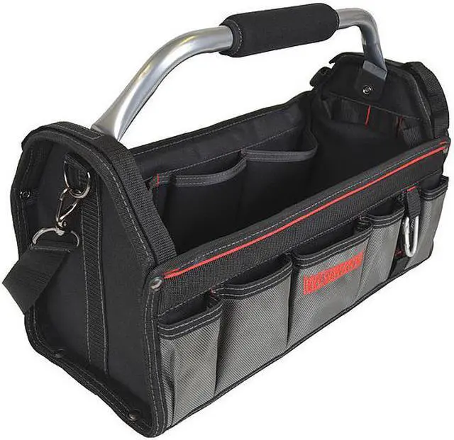 Alt view image 3 of 3 - WESTWARD 32PJ34 Tool Tote, Black, Polyester, 11 Pockets