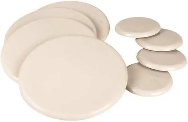 Alt view image 2 of 2 - ZORO SELECT 10G206 Furn. Glides,Self-Stick,Rd,3-1/2",7",PK8