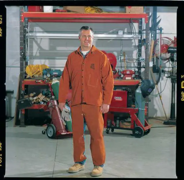 Alt view image 6 of 7 - STEINER 12174 Leather Welding Chaps