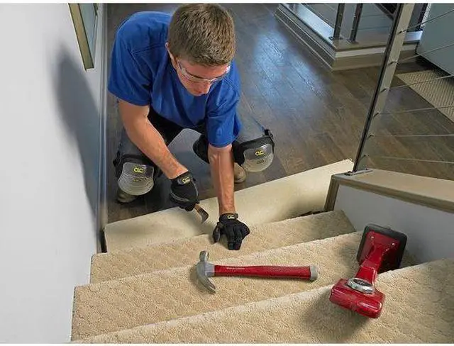 Alt view image 5 of 5 - Knee Pads,Swivel,PU,Gel,Universal,PR CLC 375