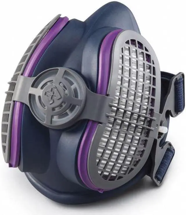 Alt view image 6 of 8 - MILLER ELECTRIC ML00895 Half Mask Respirator, LPR-100, M/L, Single Filter
