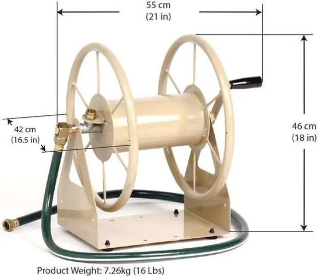 Alt view image 8 of 8 - LIBERTY 2LRK9 15-1/2" Steel Wall Mount Hose Reel