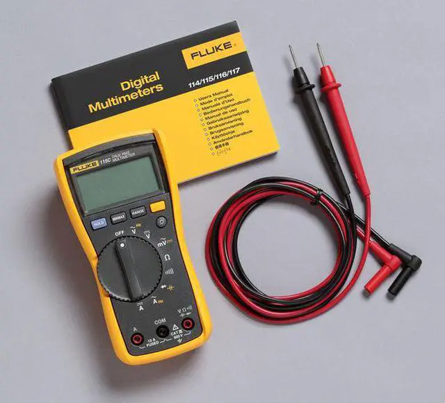 Alt view image 8 of 10 - FLUKE FLUKE-115 Digital Multimeter, 600 Max. AC Volts, 600 Max. DC Volts, 10