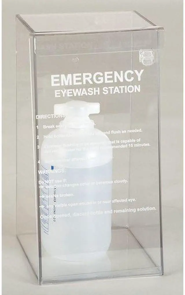 Alt view image 3 of 3 - ZORO SELECT 3PVL5 Eyewash Station in Clear