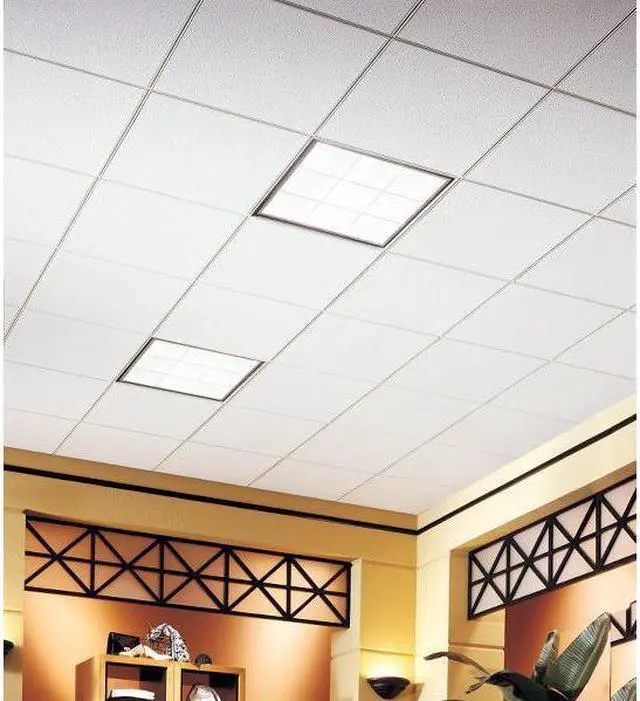 Alt view image 4 of 5 - Armstrong Ceiling Tile,24" W,24" L,5/8" Thick,PK16  1734