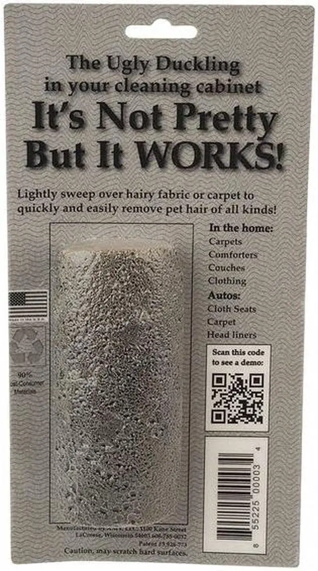 Alt view image 3 of 3 - FUR-ZOFF FRP-02 Pet-Hair Remover, 5 In.