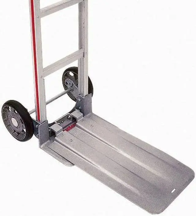 Alt view image 6 of 6 - MAGLINER 301019 Folding Nose Extention Plate,Alum,300 lb