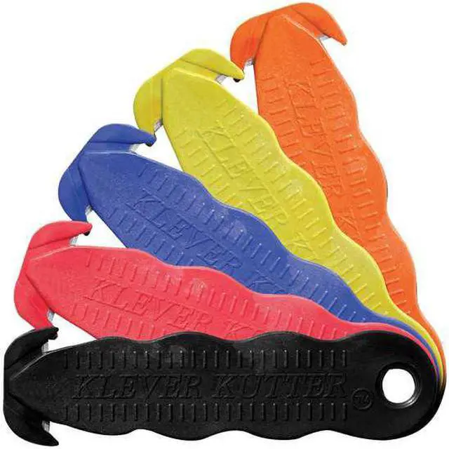 Alt view image 4 of 4 - KLEVER KUTTER KCJ-1G Safety Cutter, Fixed Blade, Safety Recessed, Boxes; Film;