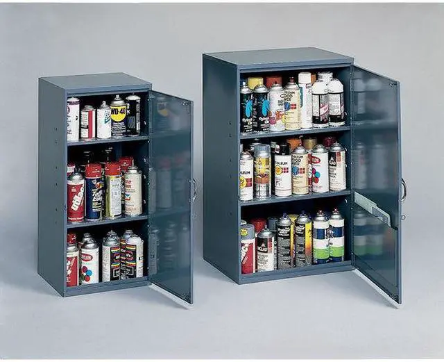 Alt view image 4 of 4 - DURHAM MFG 055-95 Wall Storage Cabinet, 13-3/4"W x 12-3/4"D x 30"H, 75 lb. Load