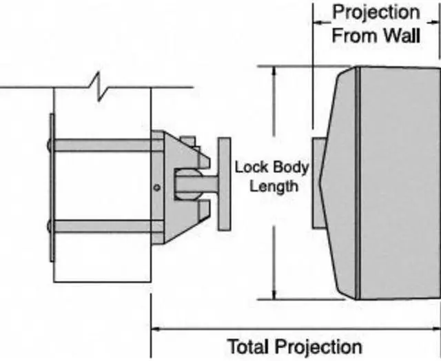 Alt view image 4 of 5 - Door Holder, Surface Mount