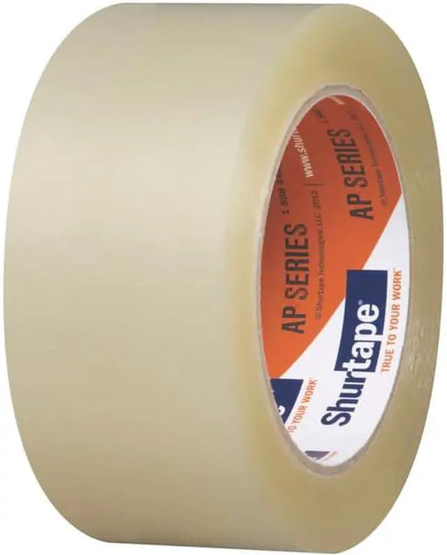 Alt view image 3 of 3 - SHURTAPE AP 201 Carton Sealing Tape,48mm W,Clear,PK36