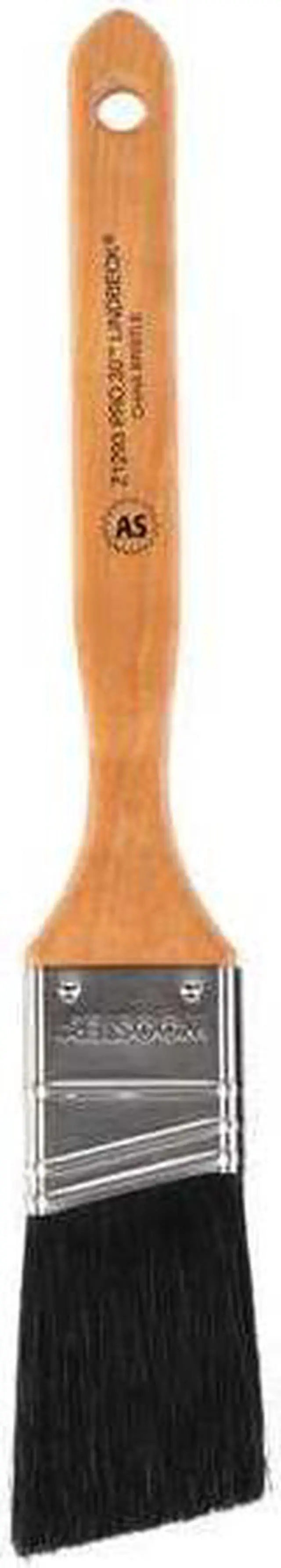 Alt view image 4 of 4 - WOOSTER Z1293-1 1/2 1-1/2" Angle Sash Soft, Black China Bristle, Paint Brush,