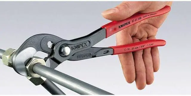Alt view image 13 of 13 - KNIPEX 87 41 250 SBA Spanner Pliers,10 In