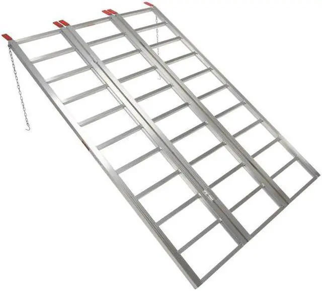 Alt view image 2 of 6 - ZORO SELECT 1TFZ3 Aluminum Truck and Van Ramp,Folding