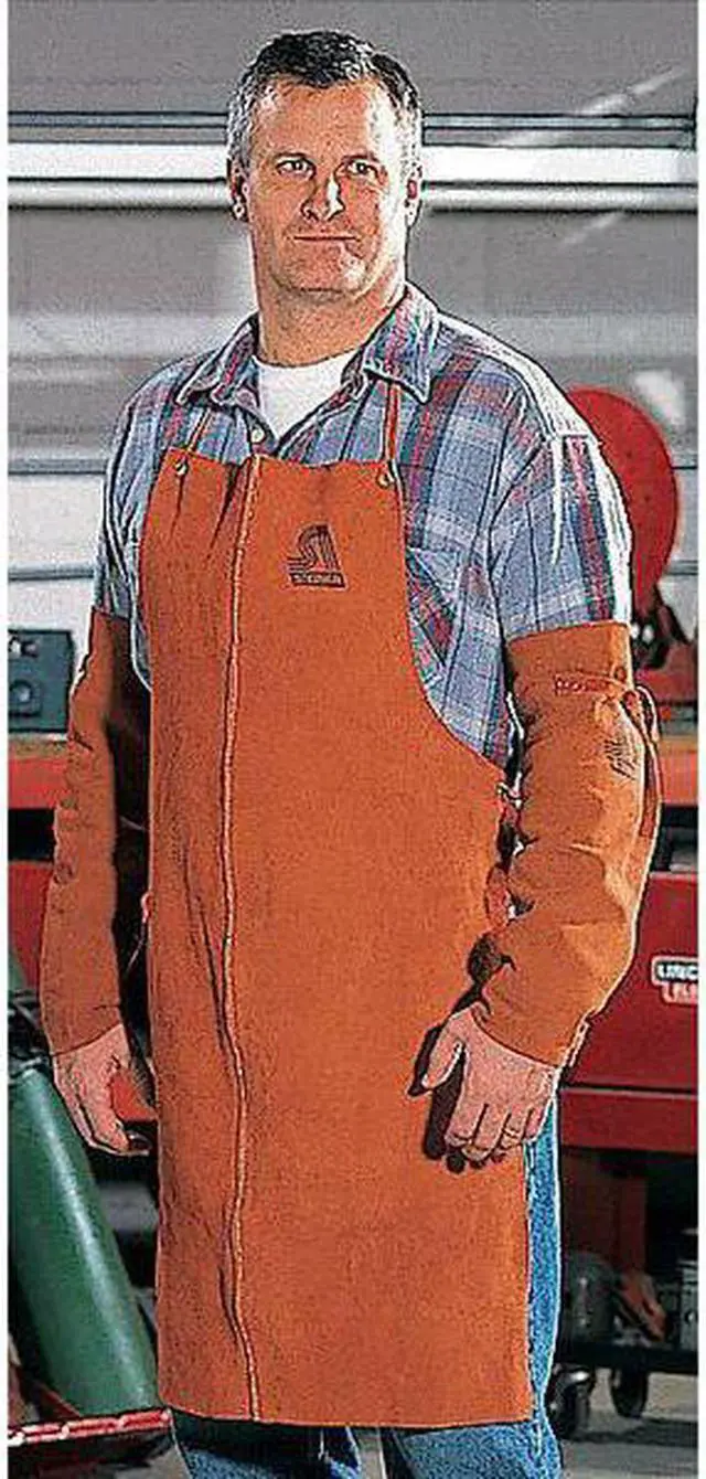 Alt view image 3 of 7 - STEINER 12174 Leather Welding Chaps