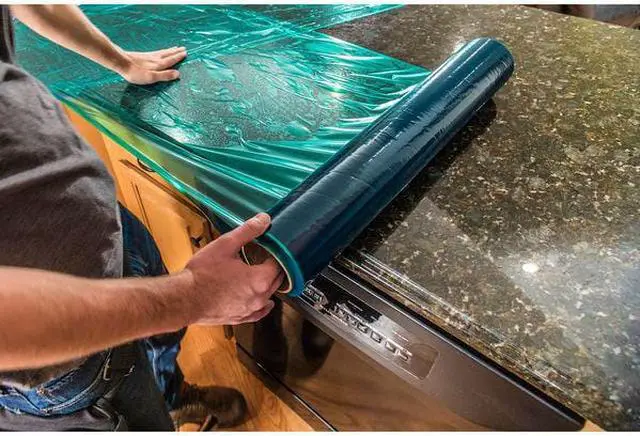 Alt view image 6 of 7 - SURFACE SHIELDS FS36500 Floor Protection,36 In. x 500 Ft.,Green