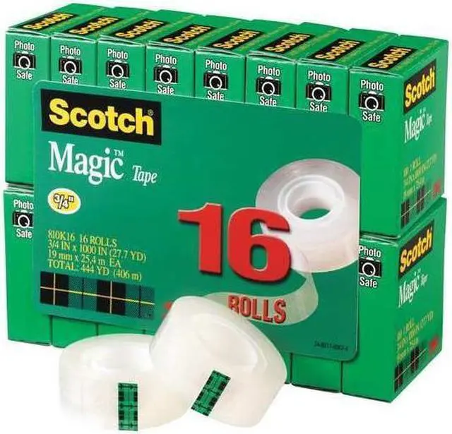 Alt view image 10 of 11 - Office Tape,Matte Acetate,PK16 SCOTCH 810K16