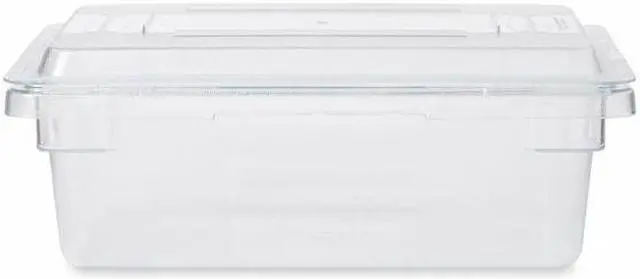 Alt view image 6 of 8 - RUBBERMAID COMMERCIAL FG331000CLR Lid,Food/Tote,Clear