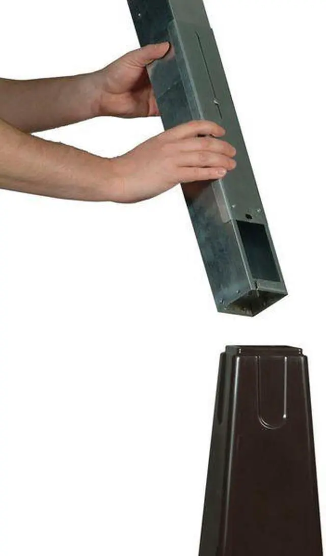 Alt view image 8 of 8 - Cigarette Receptacle,1 gal.,Black RUBBERMAID FG257088BLA