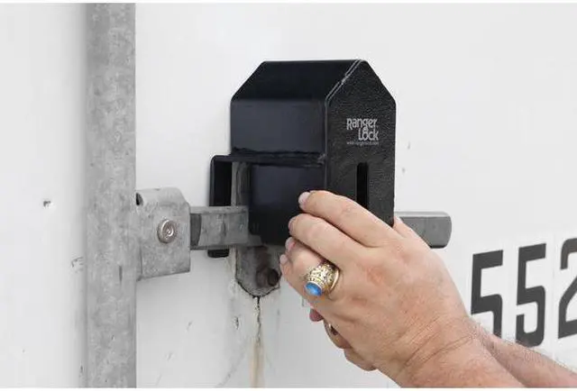 Alt view image 6 of 6 - Lock Guard, Steel, Black, 4x5x6.5 In