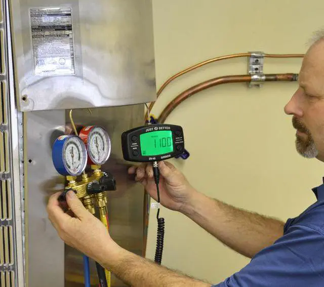 Alt view image 3 of 4 - JB INDUSTRIES DV-41 Vacuum Gauge,Digital,LCD