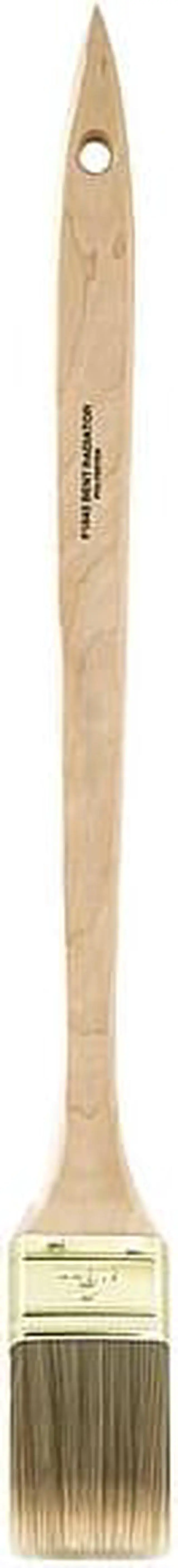 Alt view image 2 of 3 - WOOSTER F1843 2" Bent Radiator Paint Brush, Polyester Bristle, Wood Handle