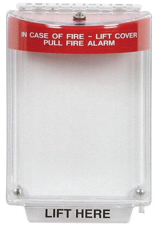 Alt view image 4 of 7 - SAFETY TECHNOLOGY INTERNATIONAL STI-13010FR Pull Station Guard, Polycarbonate,