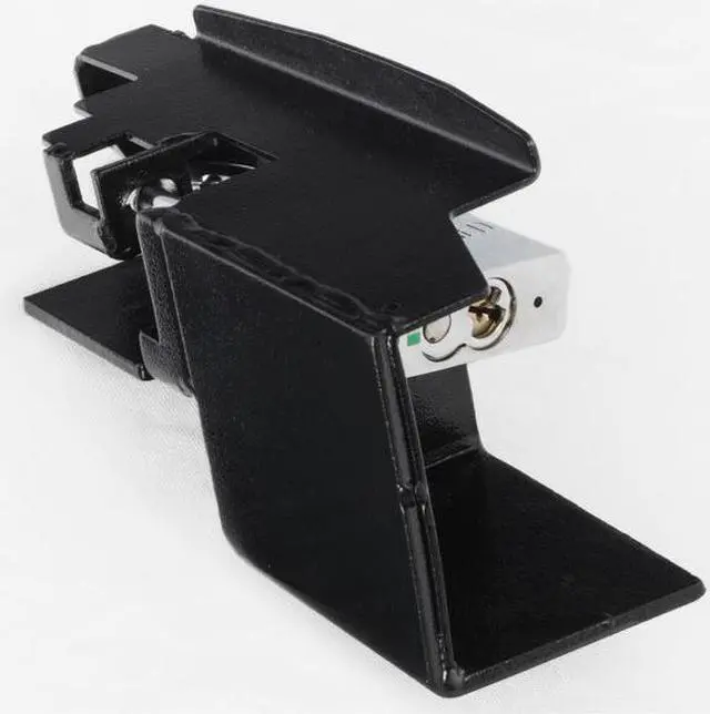 Alt view image 7 of 8 - RANGER LOCK RGRU-0L Padlock Guard,Hardened Steel,Blk,10"L