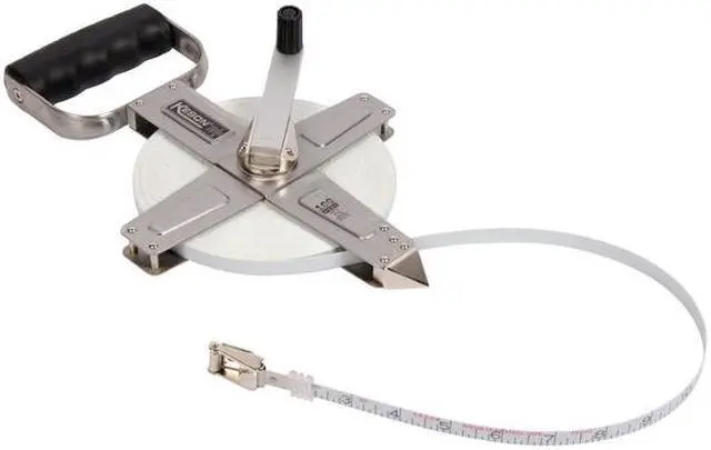 Alt view image 3 of 4 - Keson Long Tape Measure,3/8 In x 100 ft,Steel HAWA SNR18100