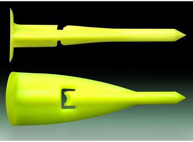 Alt view image 3 of 6 - WALLCLAW ANCHORS PCK-WC25-YS WallClaw Anchors Wall Anchor, 2" L, Plastic, 60