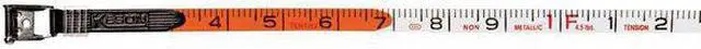 Alt view image 5 of 6 - Keson Long Tape Measure,1/2 In x 300 ft,Orange  OTRS10300H