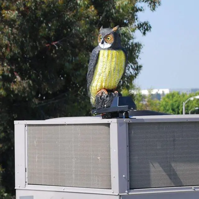 Alt view image 3 of 5 - BIRD BARRIER SD-OWL1 Visual/Audio Bird Repellers,Screech-Owl