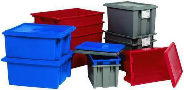 Alt view image 3 of 3 - QUANTUM STORAGE SYSTEMS LID201GY Gray Plastic Lid