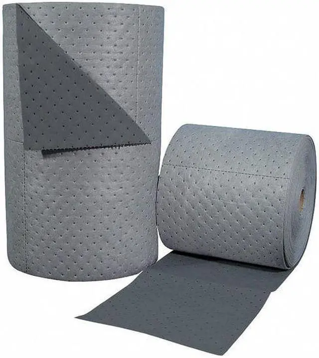 Alt view image 2 of 6 - BRADY HT15 Sorbent Roll, Universal, 23 gal Vol Absorbed per Pkg, 15 in x 150