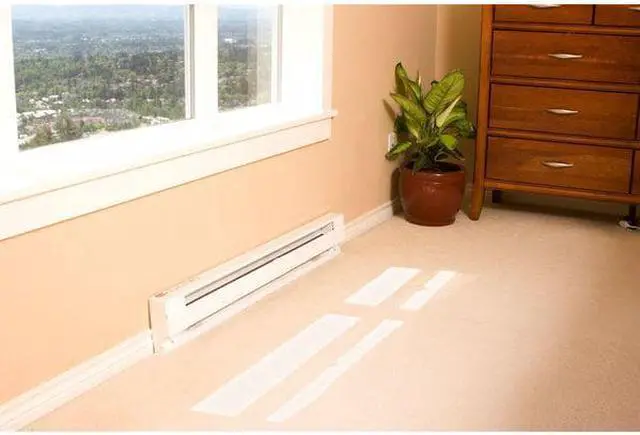 Alt view image 6 of 10 - CADET 3F750W 36" Electric Baseboard Heater, White, 563/750W, 208/240V