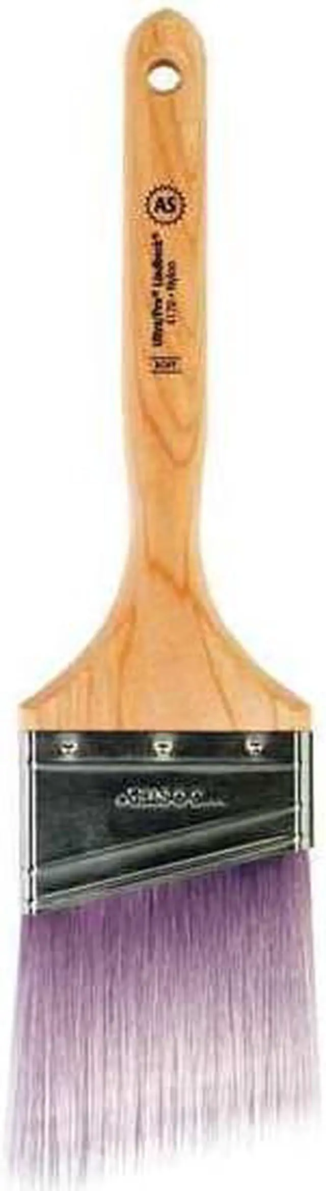 Alt view image 3 of 3 - WOOSTER 4170-3 3" Angle Sash Soft, Nylon Bristle, Paint Brush, Wood Handle
