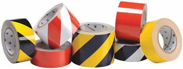 Alt view image 5 of 6 - BRADY 104319 Floor Marking Tape,Roll,2In W,100 ft. L