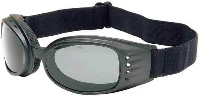 Alt view image 3 of 3 - CONDOR 1FYZ4 Safety Goggles, Scratch-Resistant, Gray Lens, Not Rated for Dust